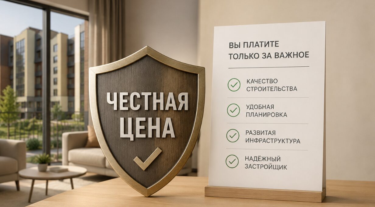 Квартиры по честной цене